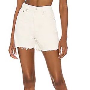 NWT AGOLDE Dee Ultra High Rise Short in Paper size 30